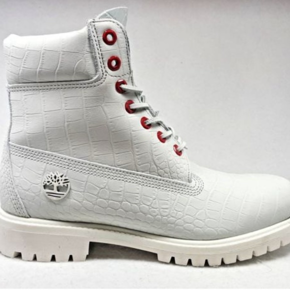 white serpent timberlands mens